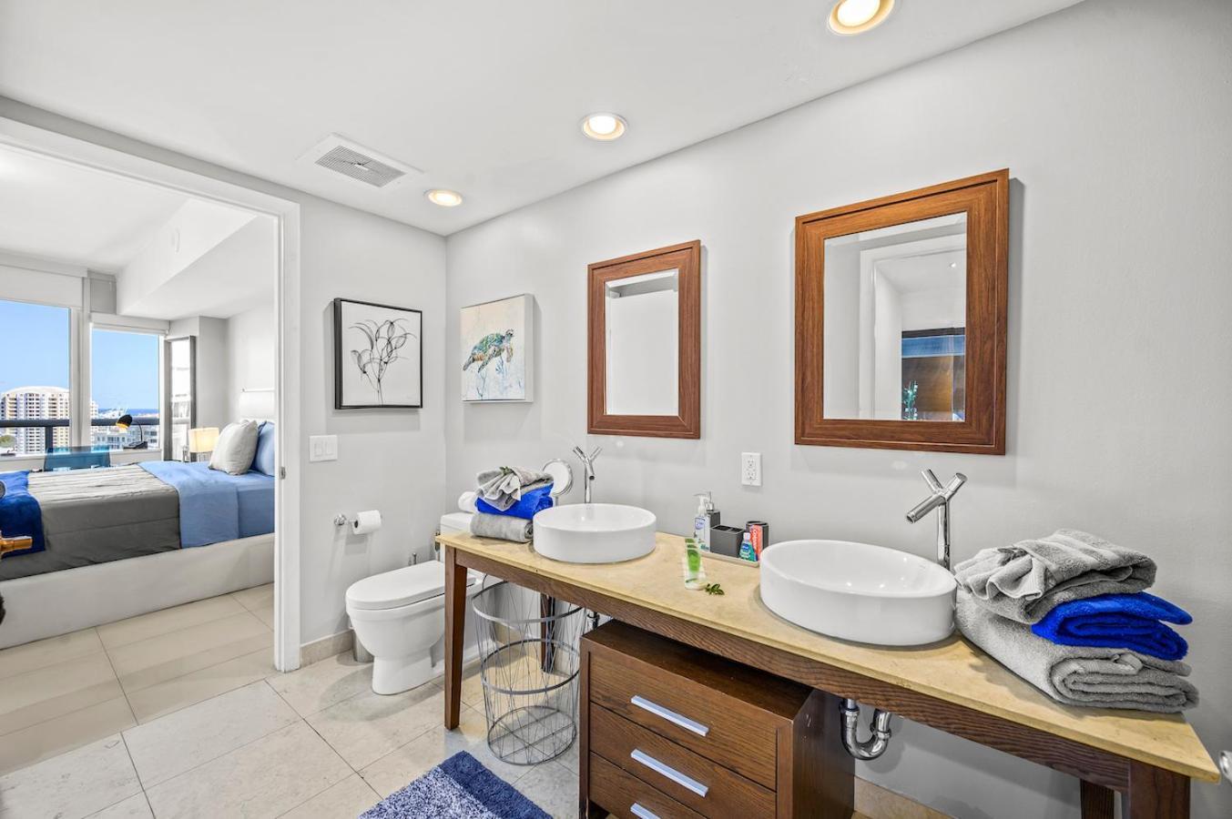 *Iconic W Icon Condo/ Pool&Waterviews*Freespa* Miami Esterno foto