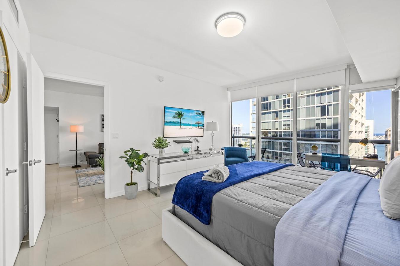 *Iconic W Icon Condo/ Pool&Waterviews*Freespa* Miami Esterno foto
