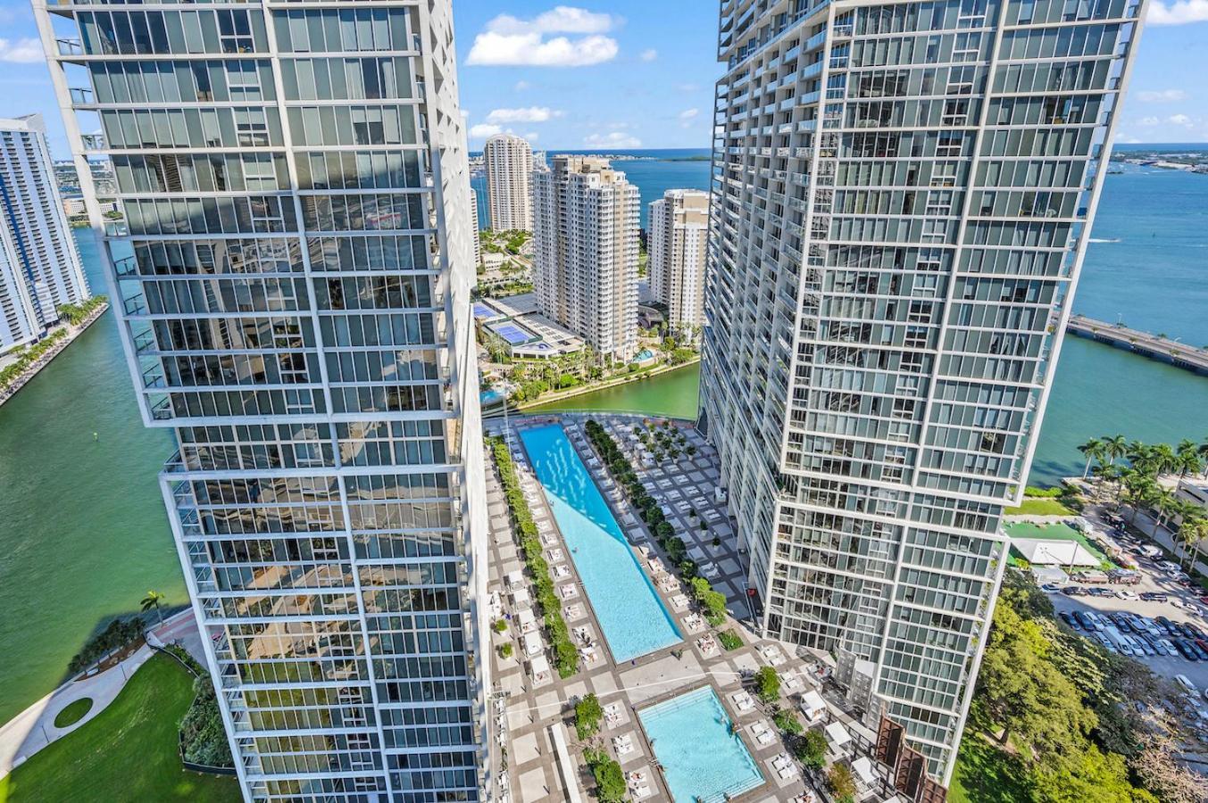 *Iconic W Icon Condo/ Pool&Waterviews*Freespa* Miami Esterno foto